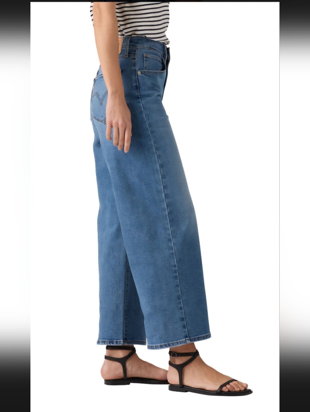 NEW! Levi's Women's High Rise Wide Leg Jeans Size 6 - Picture 2 of 10
